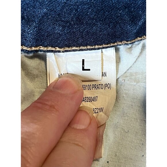 Bella Made In Italy Patchwork Jeans 31 Inch Waist - Picture 11 of 14